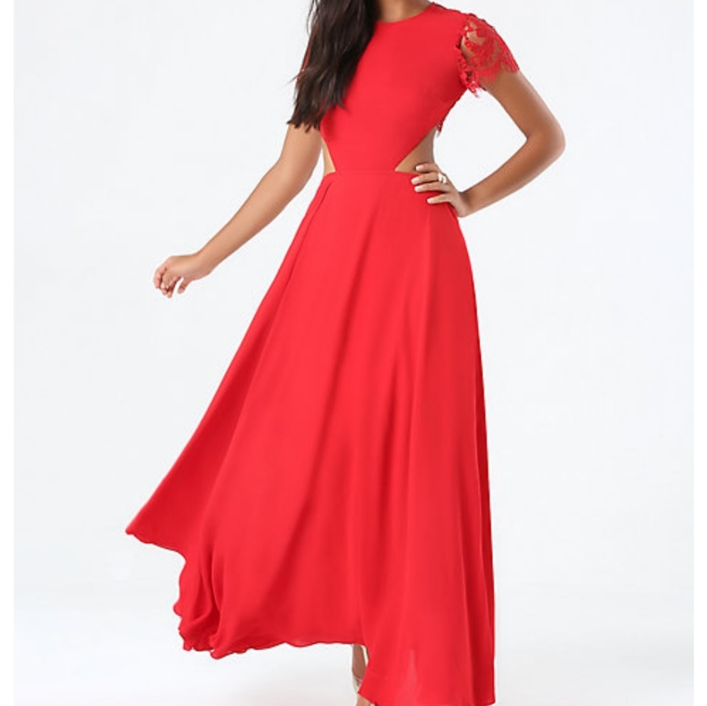 Bebe Open Back Dress